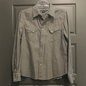 Ralph Lauren Checkered Button Down Size 10